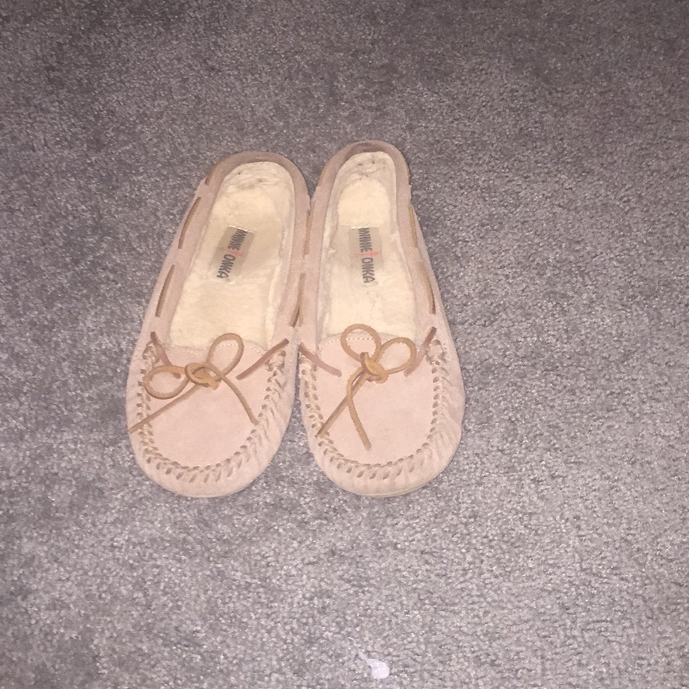 Tan Moccasins